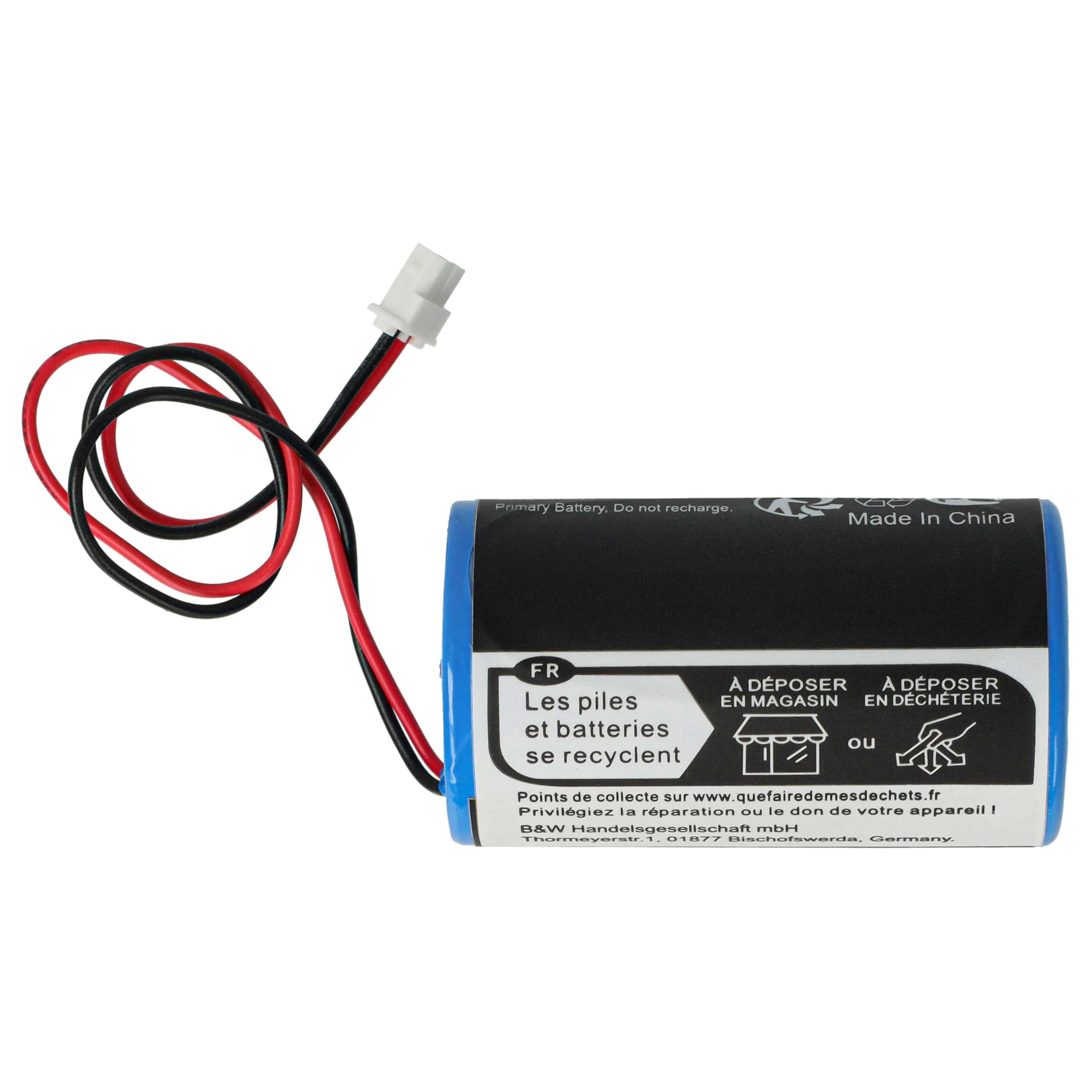 vhbw 2X Pile Remplacement pour Eve ER34615-GL101 pour système d'alarme