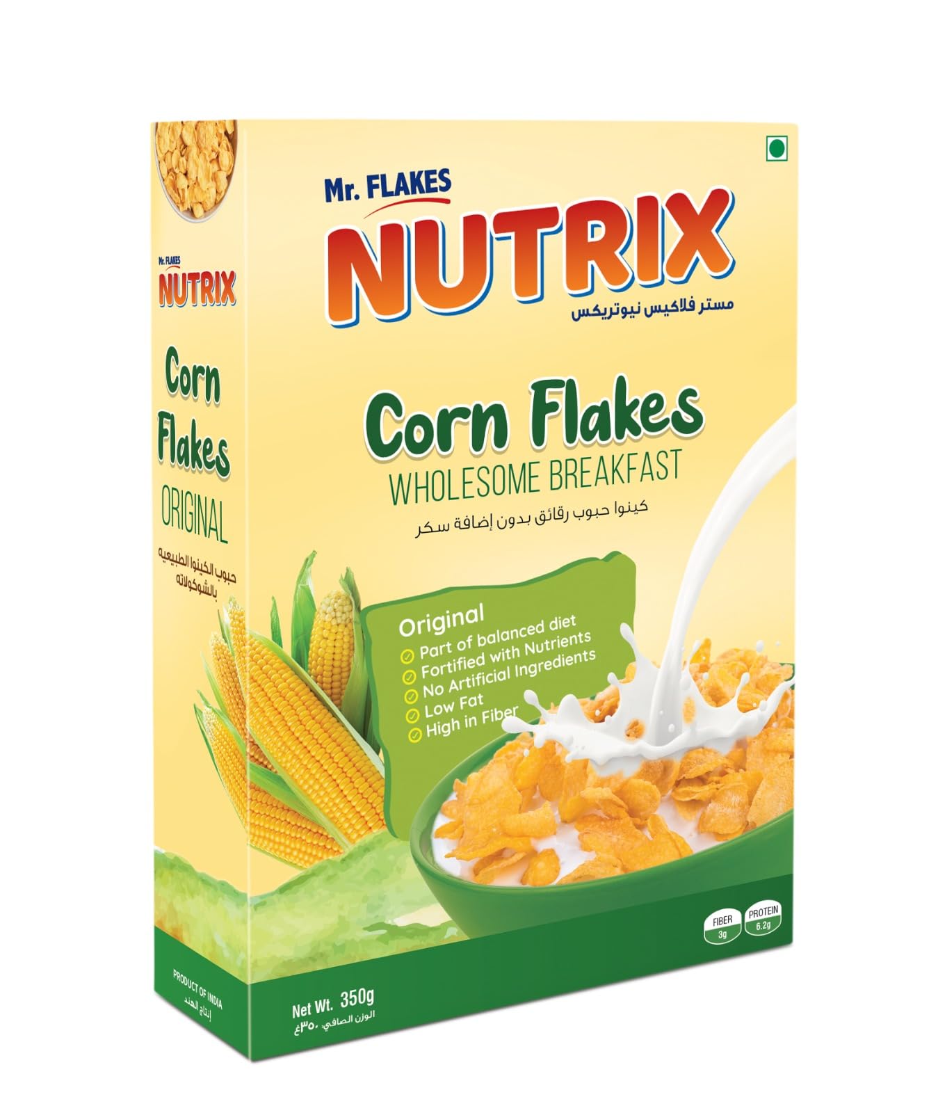 Mr Flakes Wholesome Corn Flakes 350 g