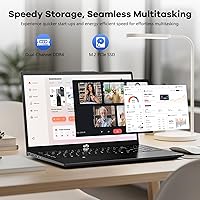 Vista 3 de NIMO Laptop FHD-IPS de 15.6" Intel 8 núcleos i5-12450H (hasta 4.4 GHz, Beat i7-11800H), 8 GB de RAM 256 GB SSD 100 W PD Type-C huella dactilar, 2