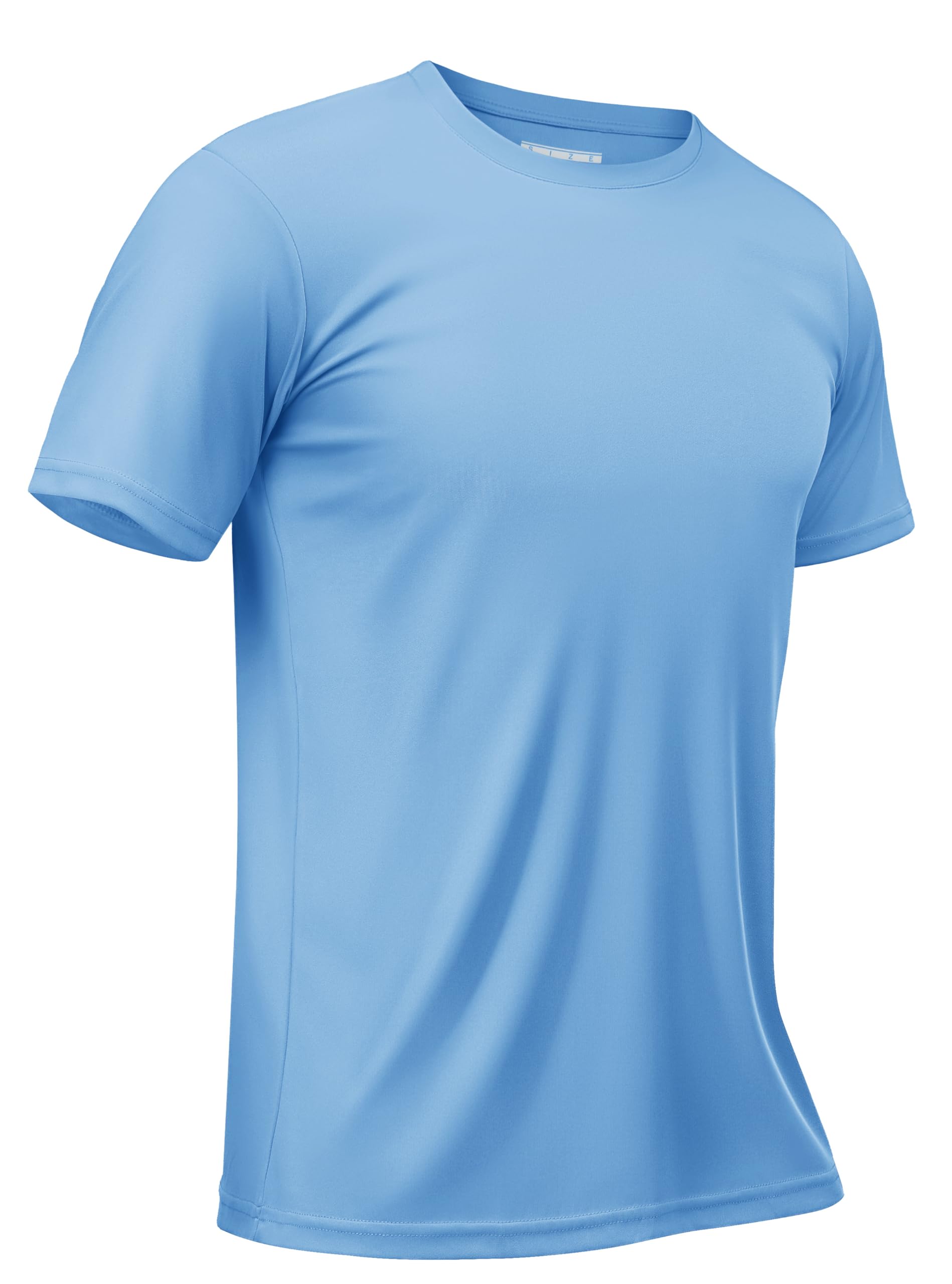 TACVASEN Herren Uv-Schutz T-Shirts UPF 50+ Kurzarm Sonnenschutz Tee Uv Shirts Schwimmshirt