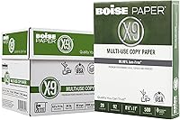 Vista 5 de Boise Paper X-9 - Papel de copia multiusos – Sin resma (2000 hojas) Carta de 8.5 x 11 pulgadas SPLOX (caja de fácil transporte) 92 blanco