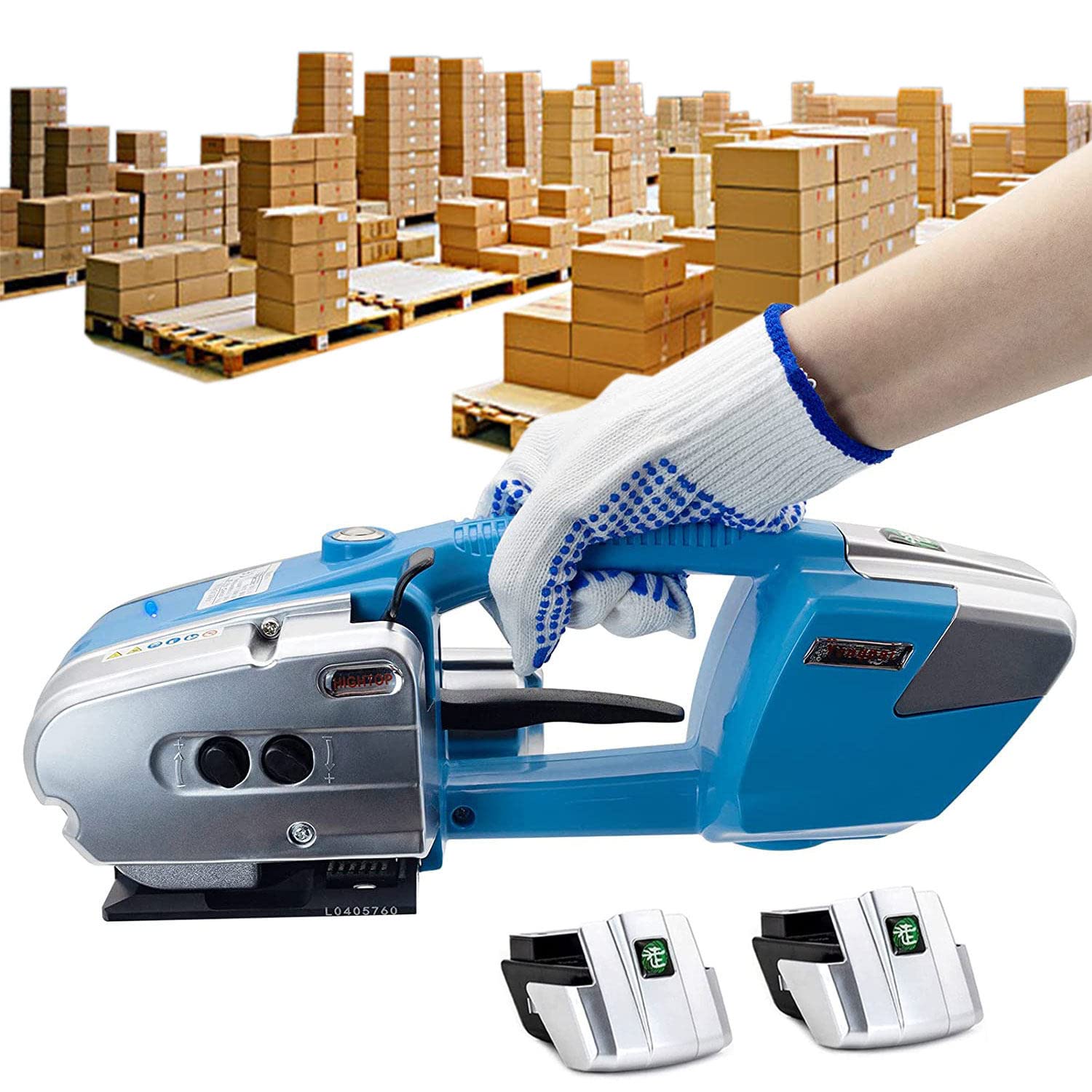 Buy Automatic Strapping Tool for PP/PET Straps 3000mAh Battery Plastic Strapping Tool for Box