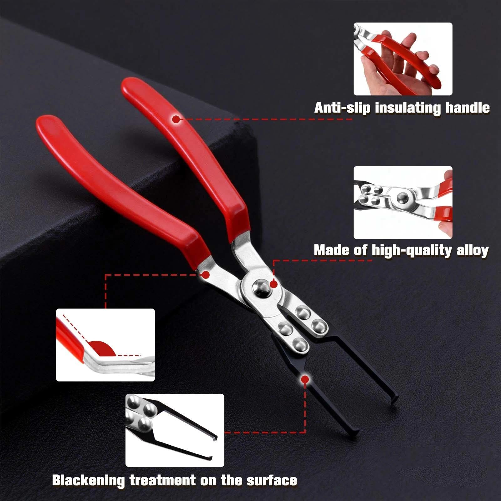 LEONTOOL Relay Puller Pliers, 4-Pack Automotive Relay Narzędzie do usuwania bezpieczników do samochodów osobowych, ciężarówek, pojazdów, akumulatorów, terminali