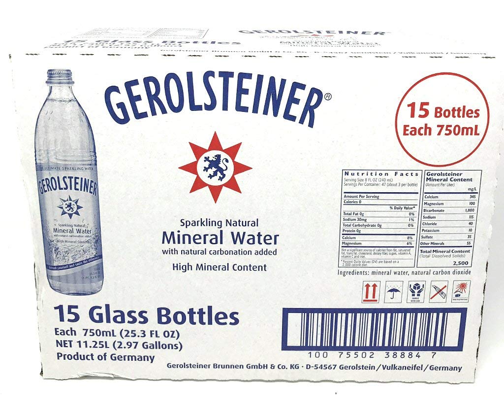 Gerolsteiner Mineral Sparkling Water