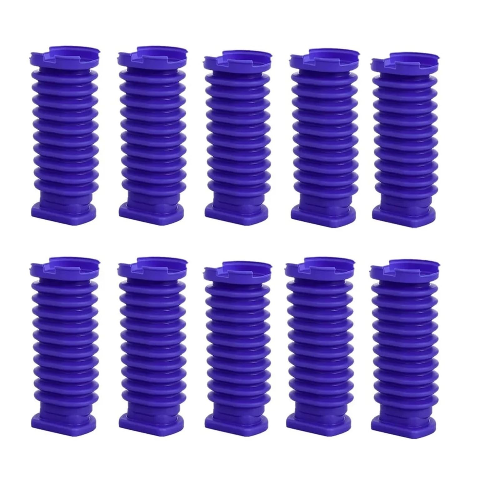 Vacuum Cleaner Blue Hose ，Compatible for Dyson， V8 Slim/V10 Slim/V12 Slim/V15 Slim/SV18/SV20/SV10K Drum Suction Hose Part(SET6)