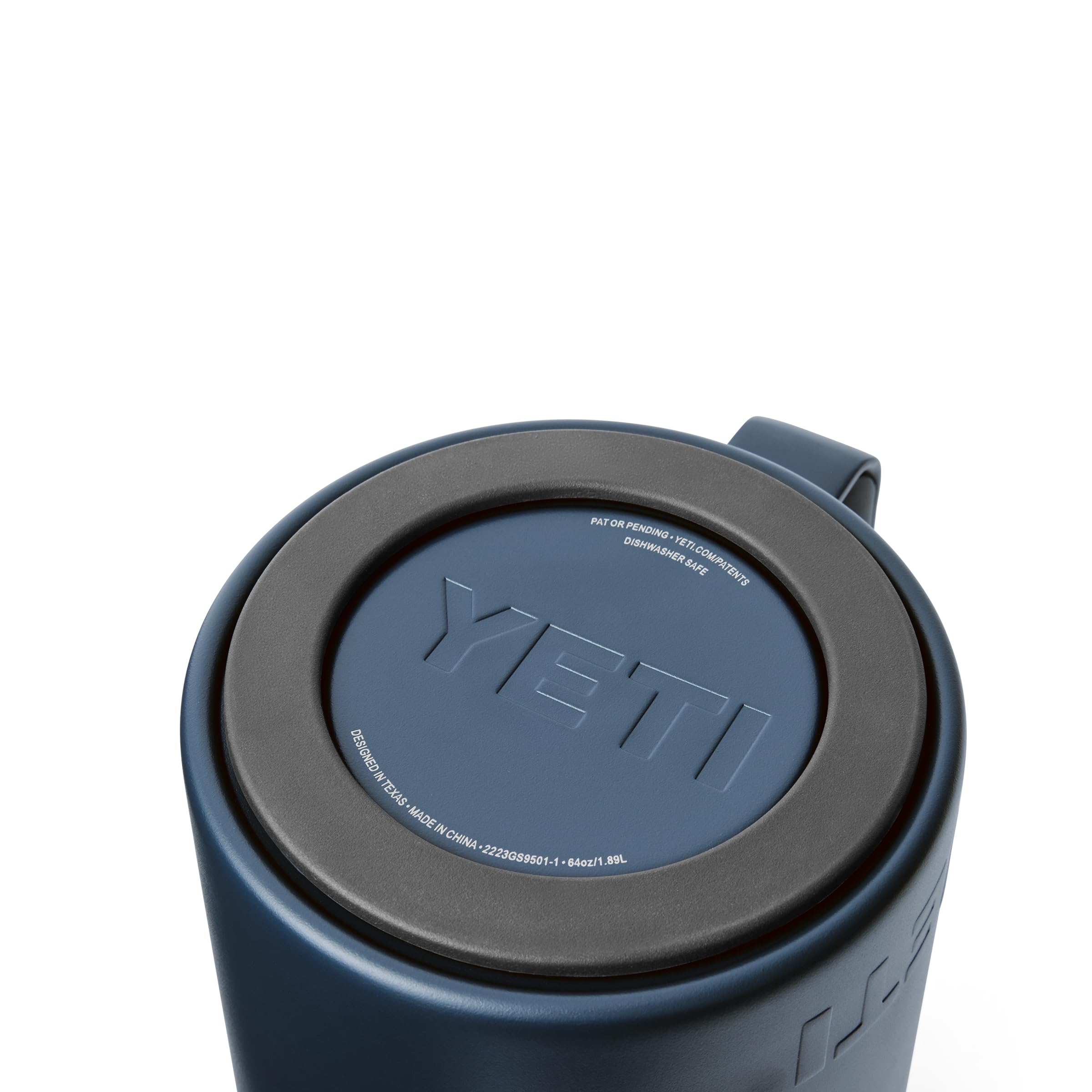 YETI Rambler Stempelkanne Mit DuraSip Keramikbeschichtung, Navy, 64 oz (1.9 L)
