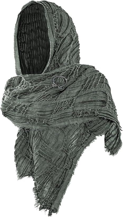 Halloween Hooded Cape Viking Costume,Medieval Hooded Cloak,Vintage Viking Clothing Accessories,Renaissance Accessories