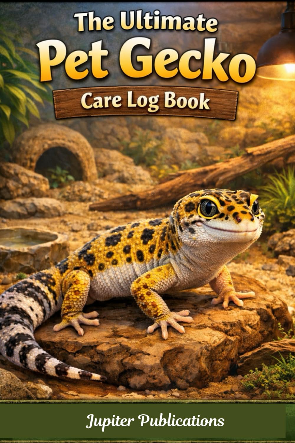 The Ultimate Pet Gecko Care Log Book: A Compact 30-Day Daily Care, Feeding, Habitat & Health Tracker for Pet Gecko Owners