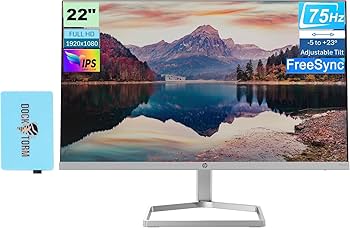 Amazon.com: HP M22f 22” 1080P FreeSync Monitor 2D9J9AA#ABA