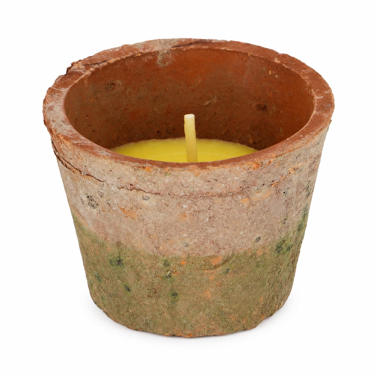 CKB LTD Candela di incenso alla citronella in terracotta stagionata
