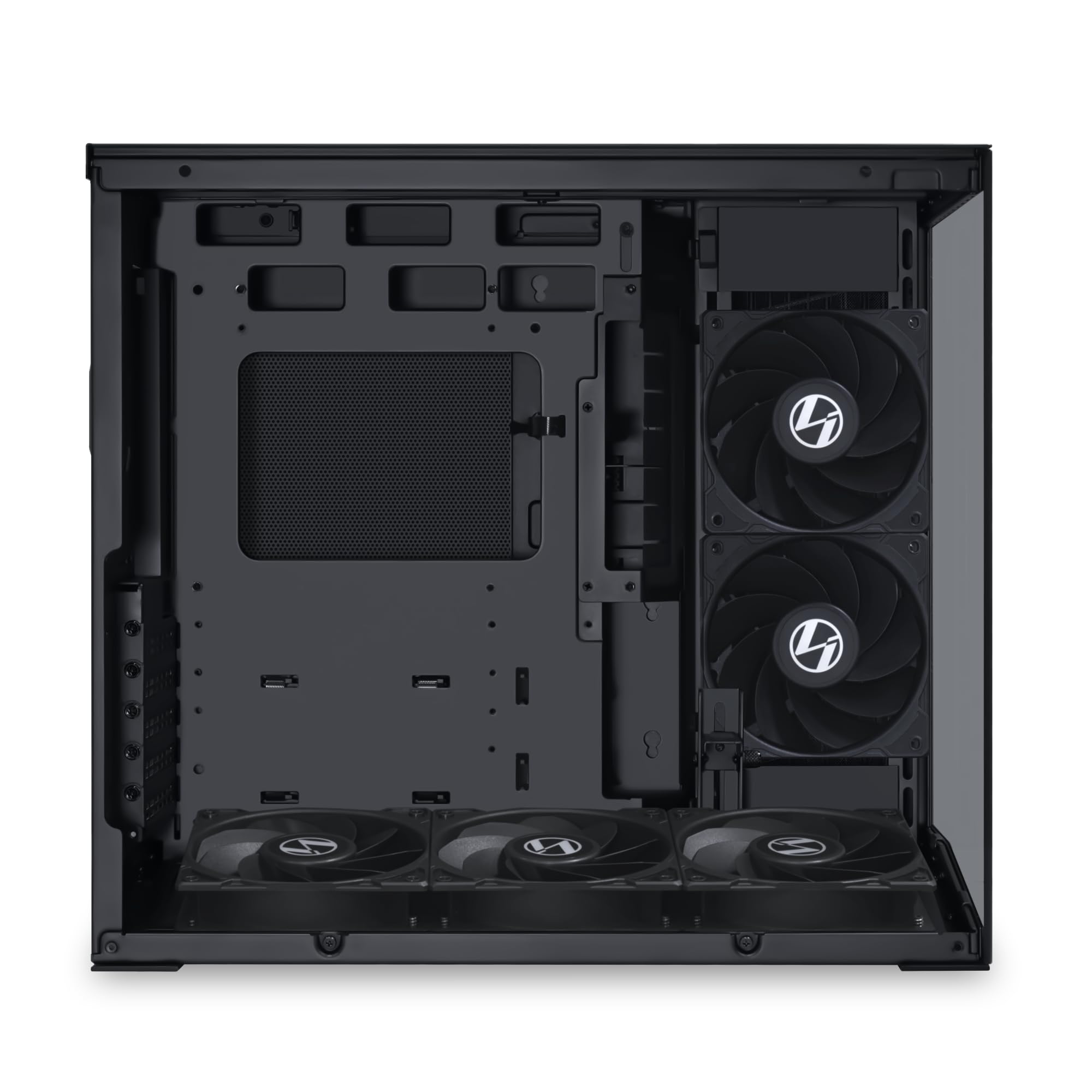 Lian Li O11 Dynamic Mini V2 Flow MidI-Tower Case - Black