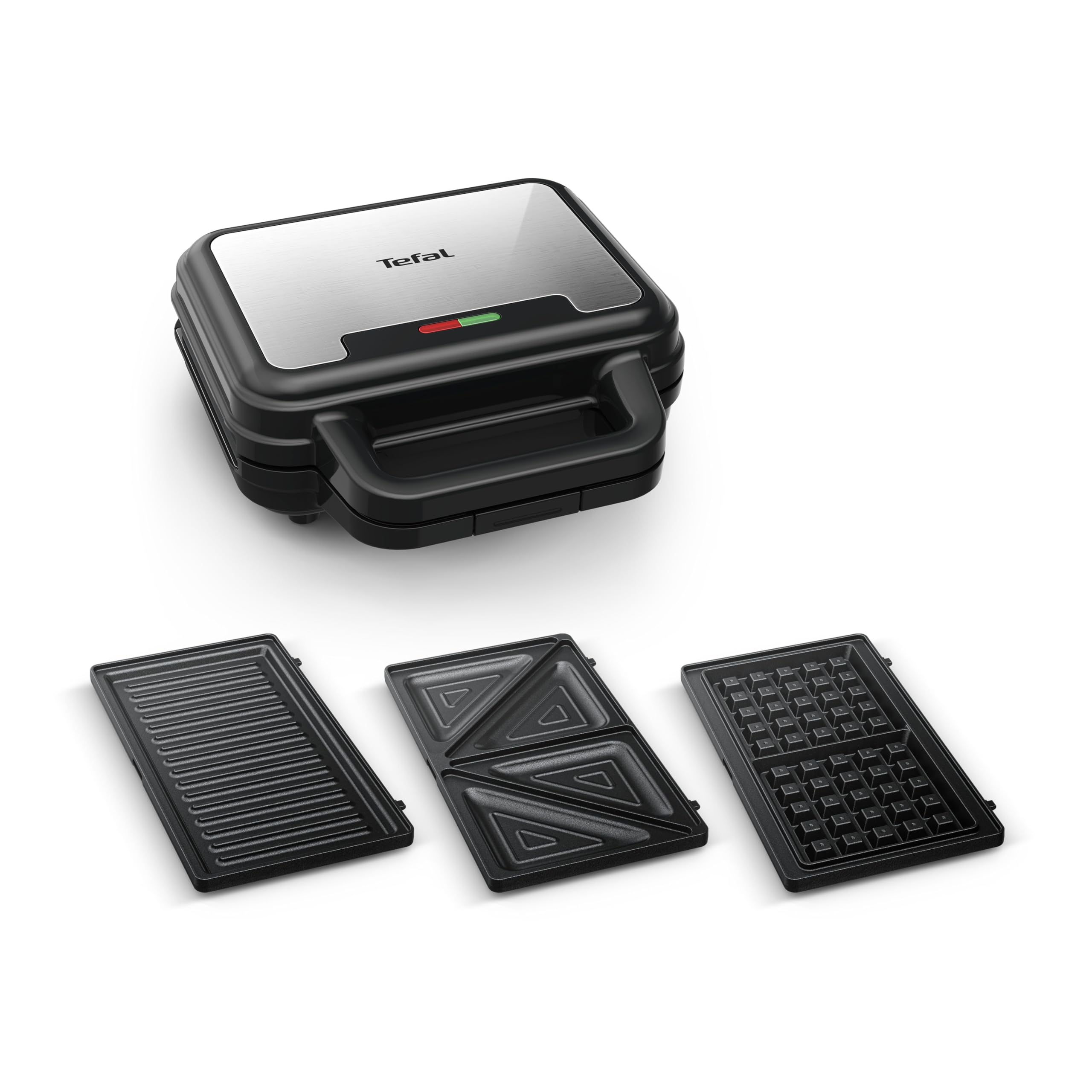 Tefal Ultracompact 3-in-1 Sandwich-Waffel-Panini Kombigerät 