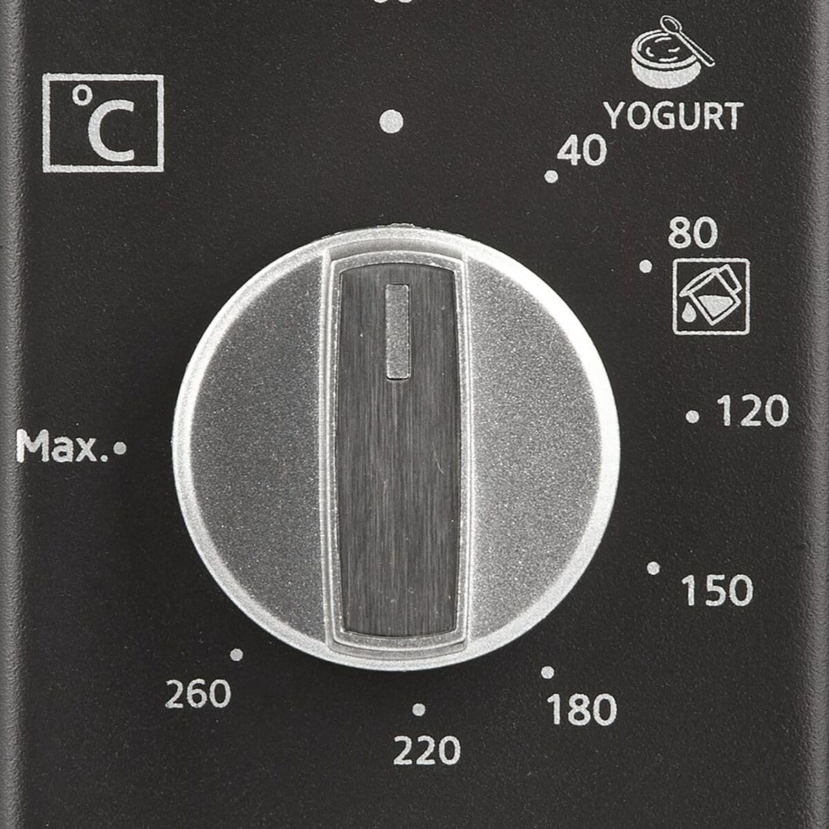 G3 Ferrari G10148 "Rostò Titanum 47" Forno Elettrico Ventilato, 45 Litri, 1400 W, Timer, Funzioni di cottura base, grill e combinata, 300°C, Accessori inclusi, Metallo, Grigio antracite