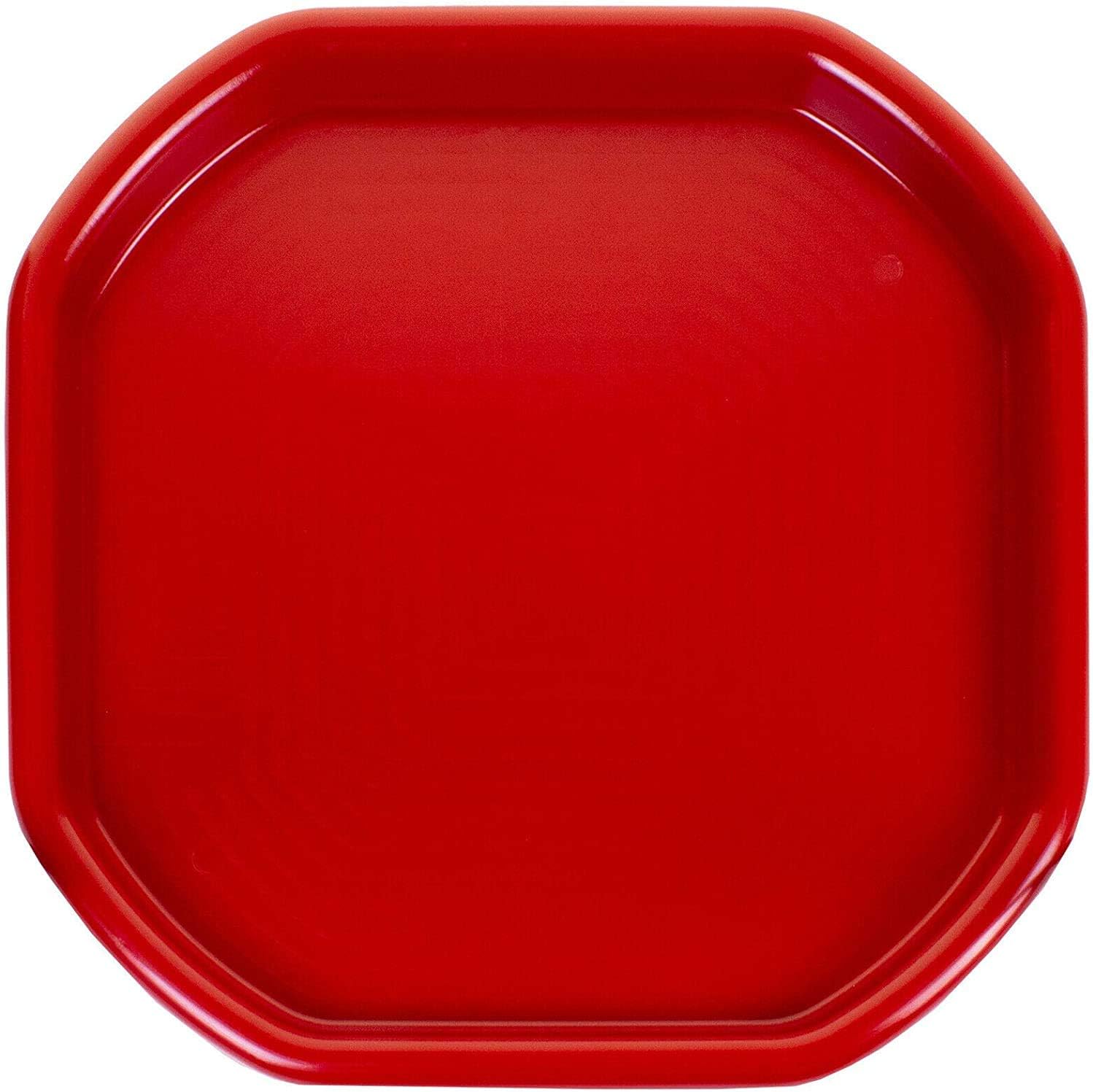 Easy Shopping® Children Kids Colour Small Mixing Tray Plastic for Playing Toy Sand Pool Pit Water Game Garden Beach MADE IN UK (Red)