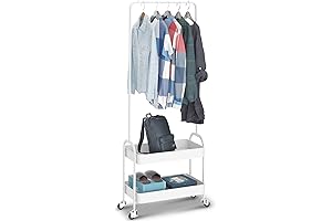 Enhanced Space Saving with KINGRACK Narrow Garment Rack