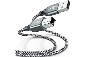 High-Speed USB A to B Printer Cable