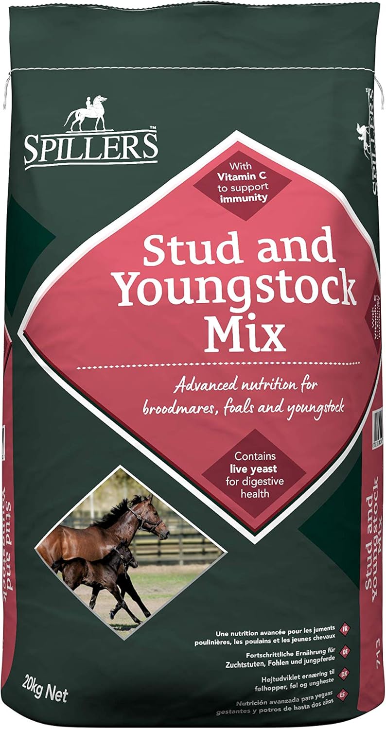 SPILLERS Stud and Youngstock Horse Feed Mix 20KG Horse Food providing