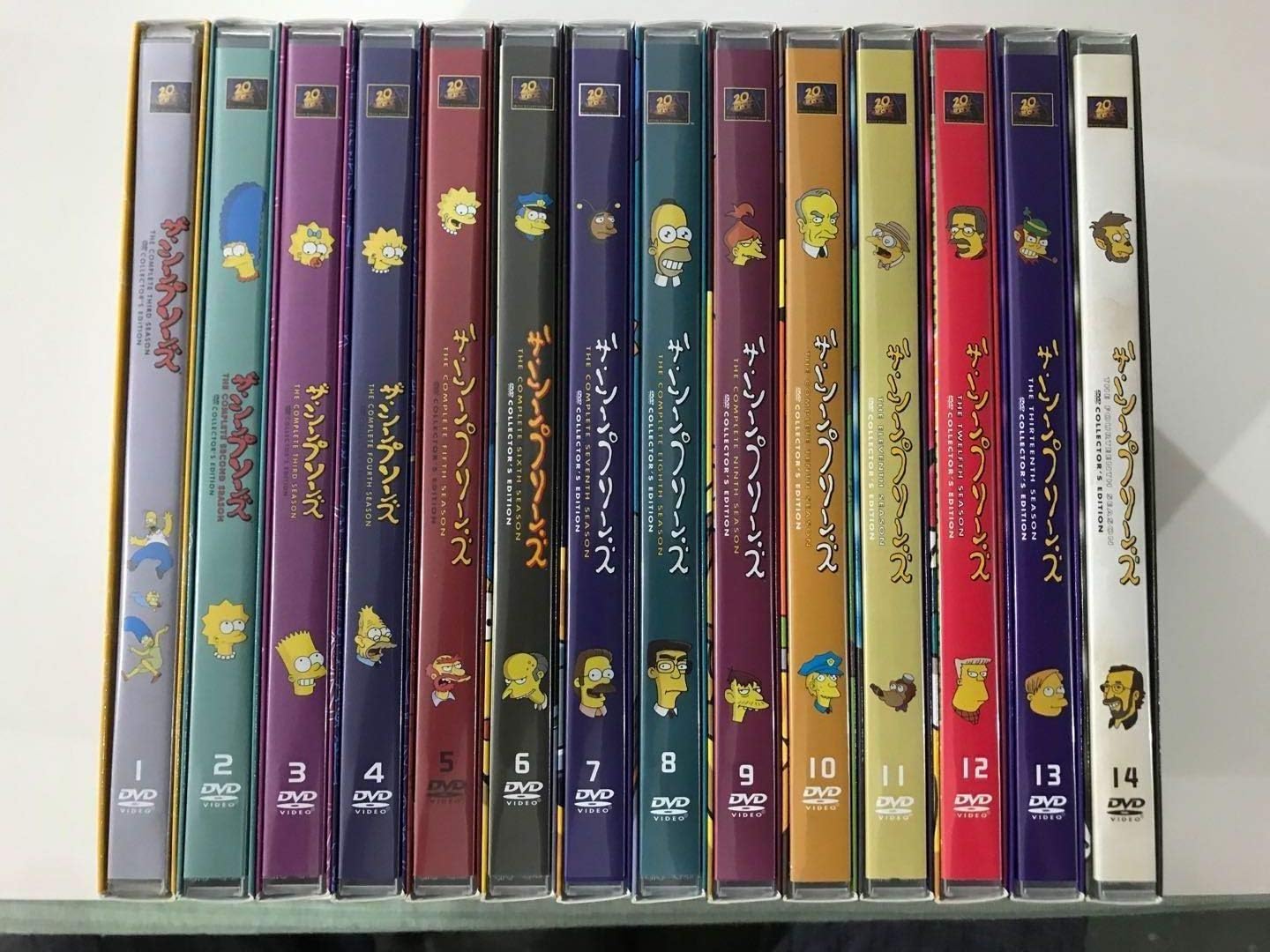 ジャンク品】ザ・シンプソンズ コレクターズBOX DVD1~14