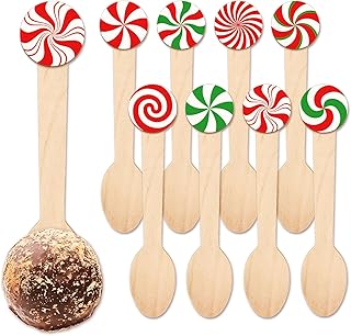 Peppermint Spoons For Hot Chocolate Picks collage image 2