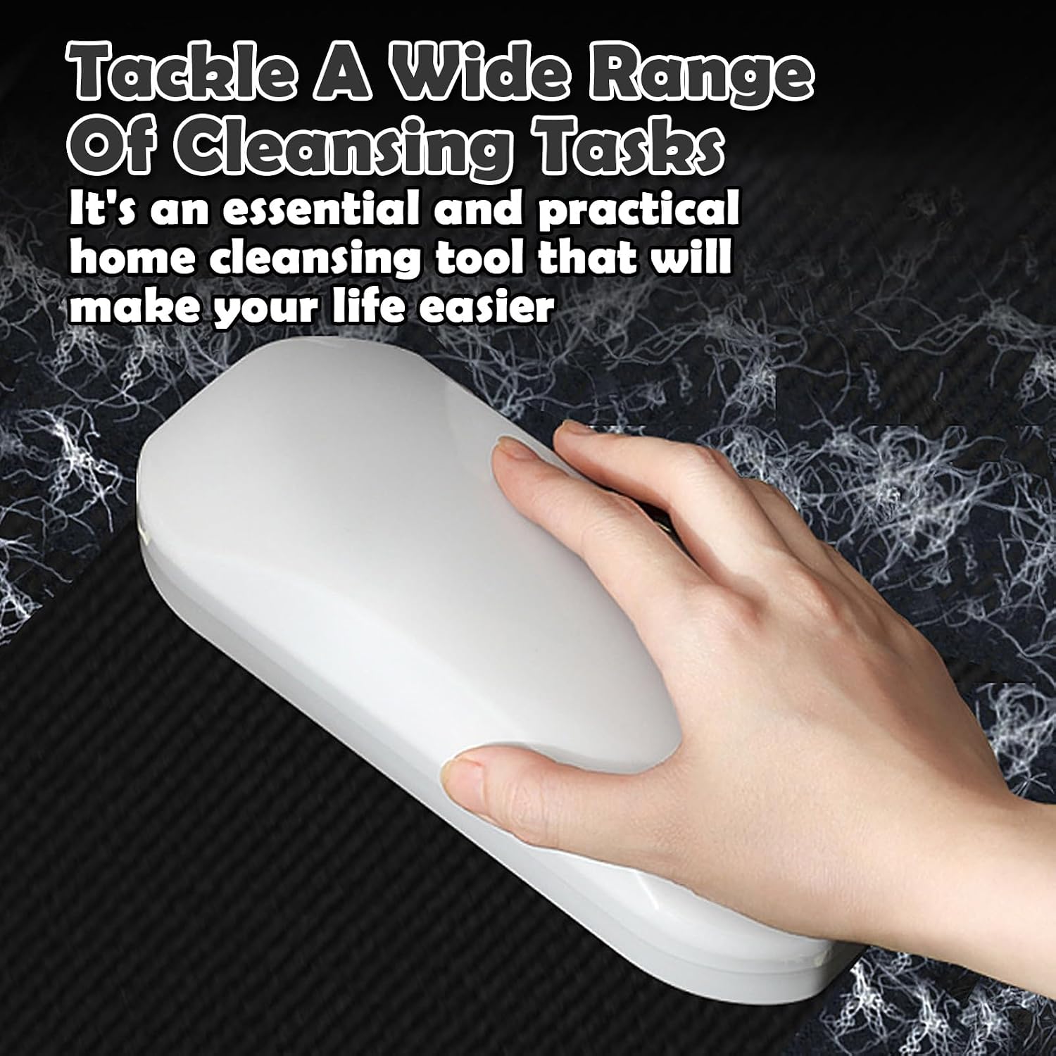 Handheld Crumb Sweeper, Reusable Handheld Crumb Sweeper Home Soft Hair Debris Collector for Servers, Crumber Tool for Table Mat Bed Sheets Sofa cleansings Brush
