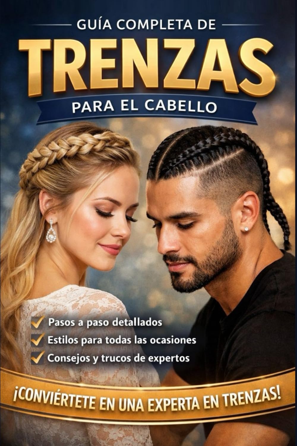Guías completa de trenzas: Manual Práctico para Principiantes y Avanzados, Trenzas Modernas y Clásicas Aprende Fácil y Rápido para hombre y mujer.