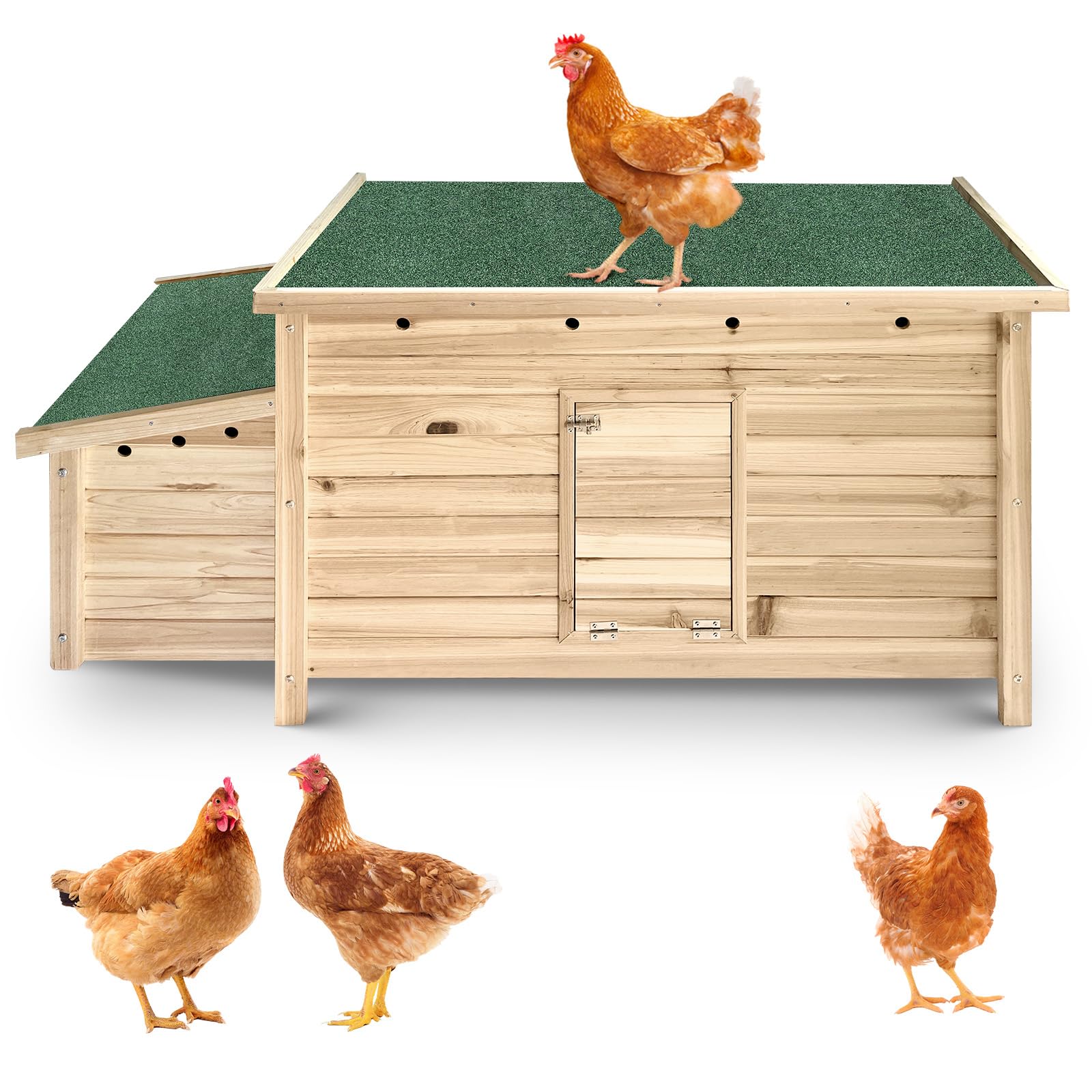 Wooden Chicken House Hen House With Nesting Box Poultry