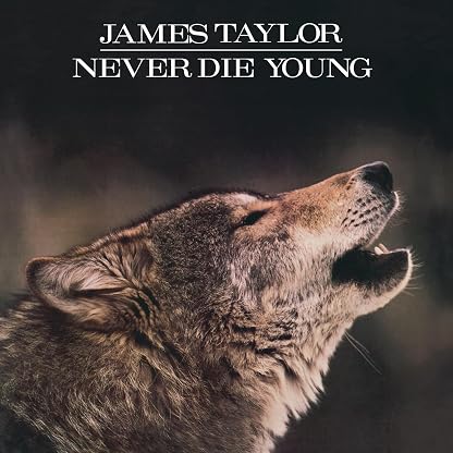 NEVER DIE YOUNG (180G/WHITE & BLACK MARBLED VINYL) por James Taylor — capa do álbum