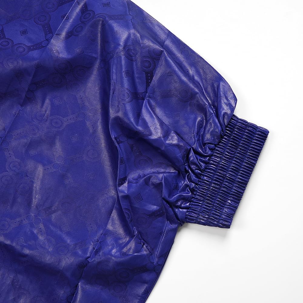 HD African Traditional Bazin Boubou Dress Embroidery Plus Size Maxi Dashiki Gown for Woman - Image 2