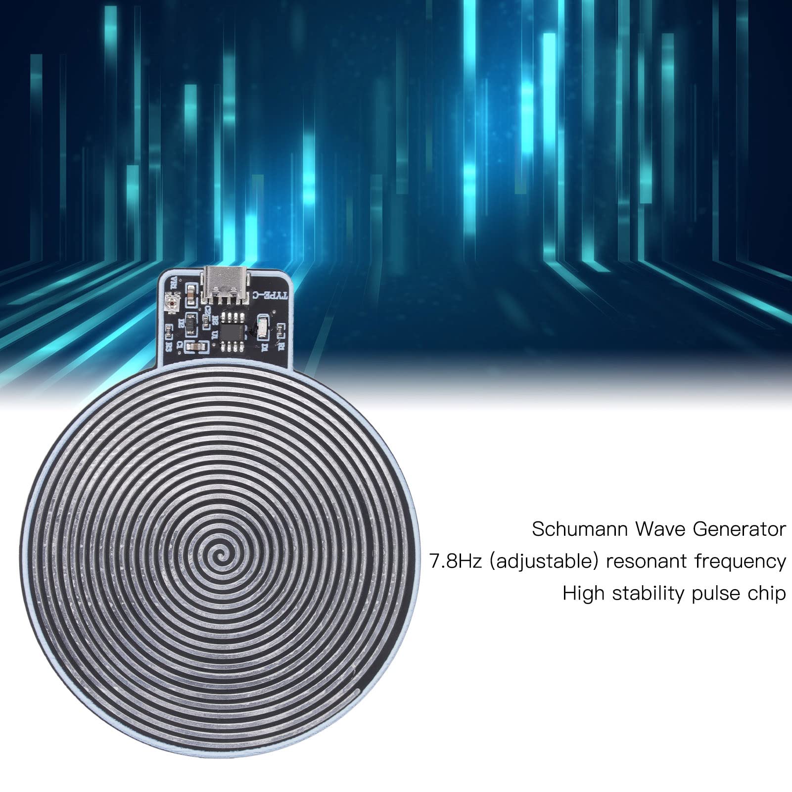 Amazon.co.jp: シューマン波発生器、大容量バッテリー付き7.83Hz