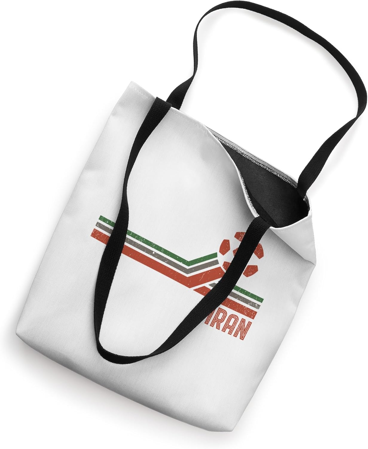 Iran Soccer 2026 Iranian Fans Flag Retro Vintage Tote Bag
