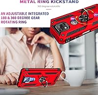 Vista 4 de STARSHOP Funda para Moto G Play 2021, funda para Motorola G Play 2021, con protector de pantalla de vidrio templado incluido, funda protectora