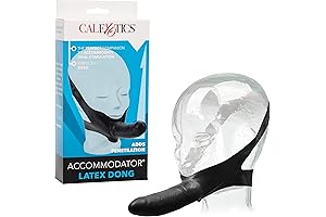 CalExotics Hands-Free Strap-On Latex Dong