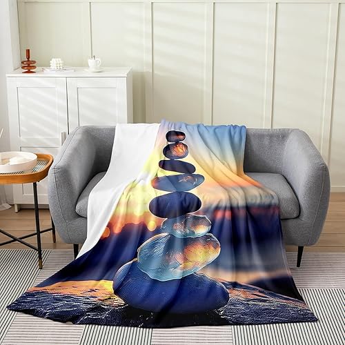 Miniatura 49 de jejeloiu Manta de felpa con estampado de radio Boombox, para niños y niñas, tamaño Queen de 90 x 90 pulgadas, radio retro para todas las estaciones,