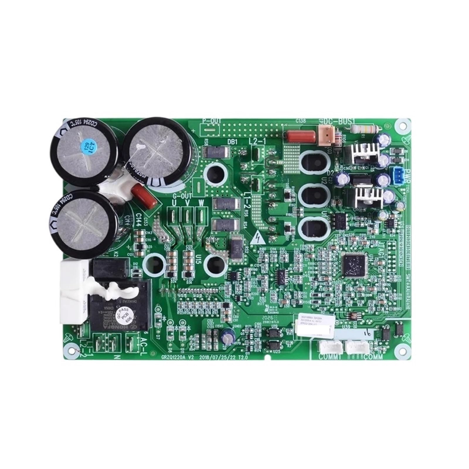 Air Conditioner Motherboard, Main Control Board, Model Number 30221000003 ZQ1220A, ，Compatible For Gree.