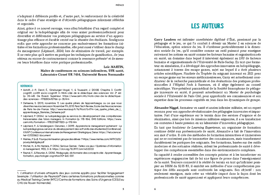 Ludopédagogie en santé : pour les formations en santé: Méthode pas à pas, exercices pratiques et fiches outils