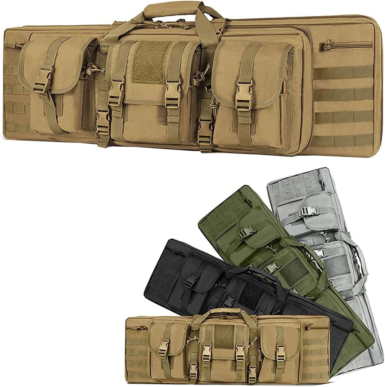 Taktische Gewehrtasche - Wasserdichtes Softcase Für Schrotflinten 50x15x5cm