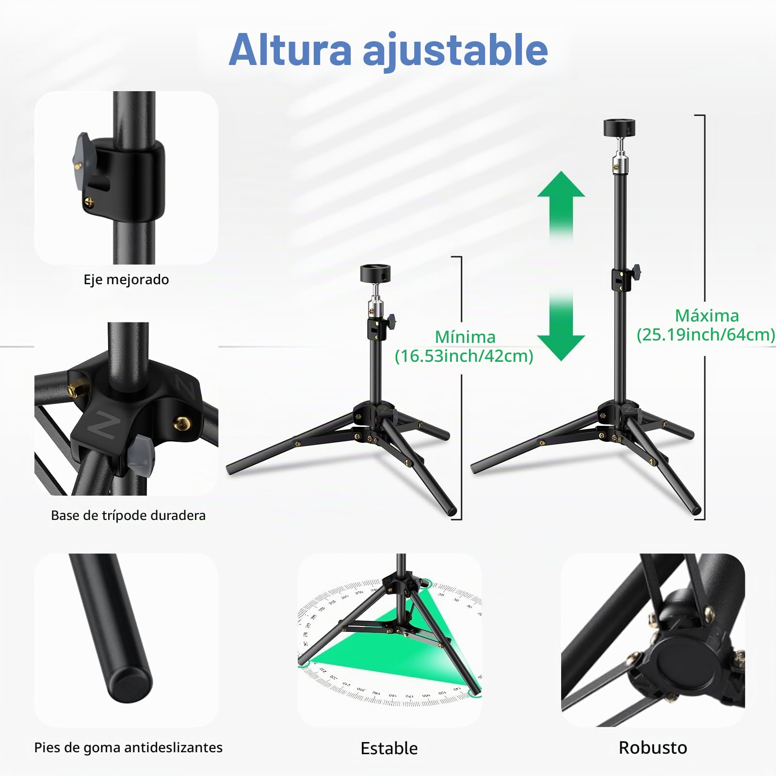 Tripode para Starlink Mini, Soporte de Trípode Ajustable para Starlink Mini Accesorios para Acampar al Aire Libre RV