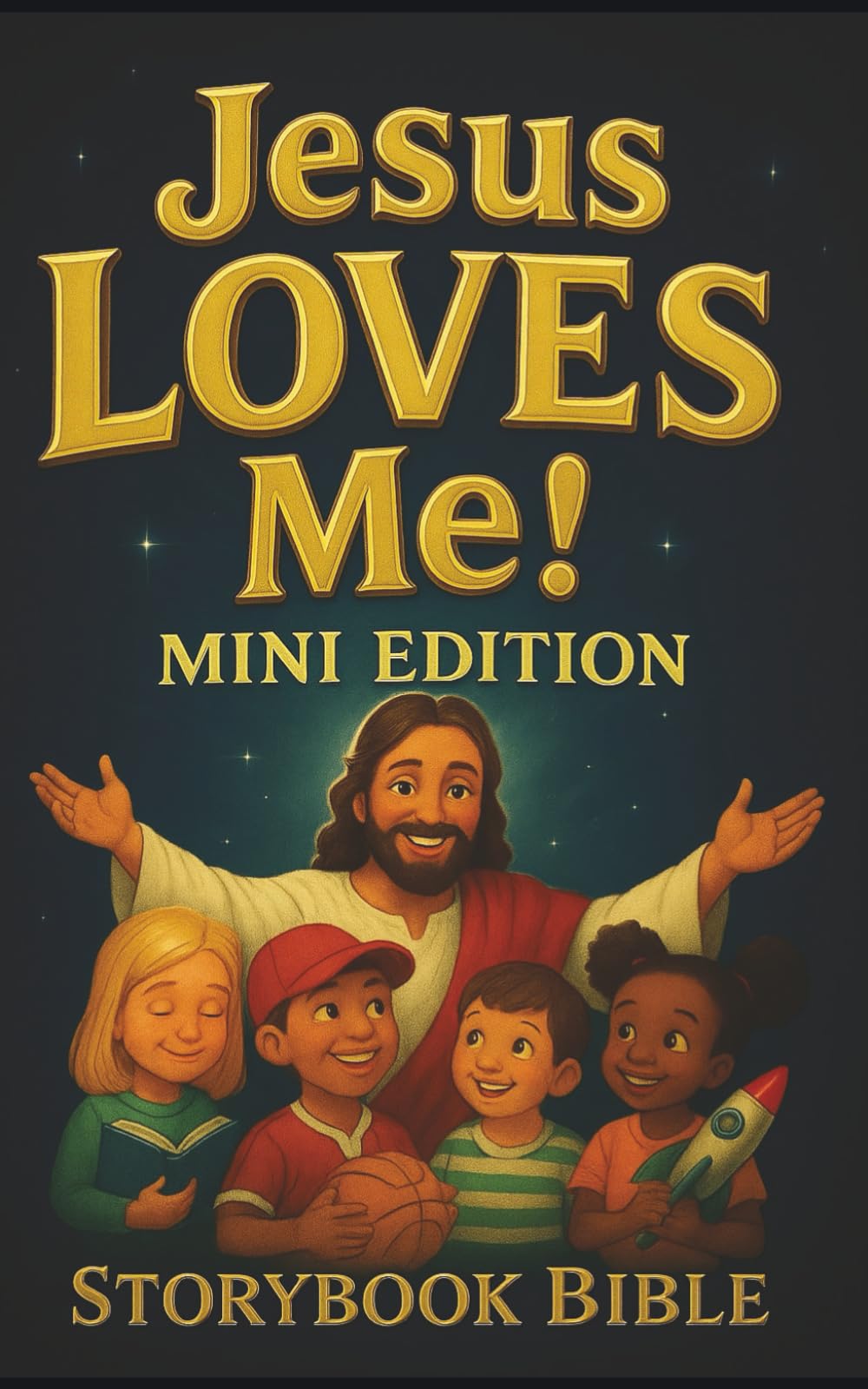 Jesus Loves Me! Storybook Bible – MINI Edition: (A warm evangelistic children’s Bible for churches, families & outreach.)