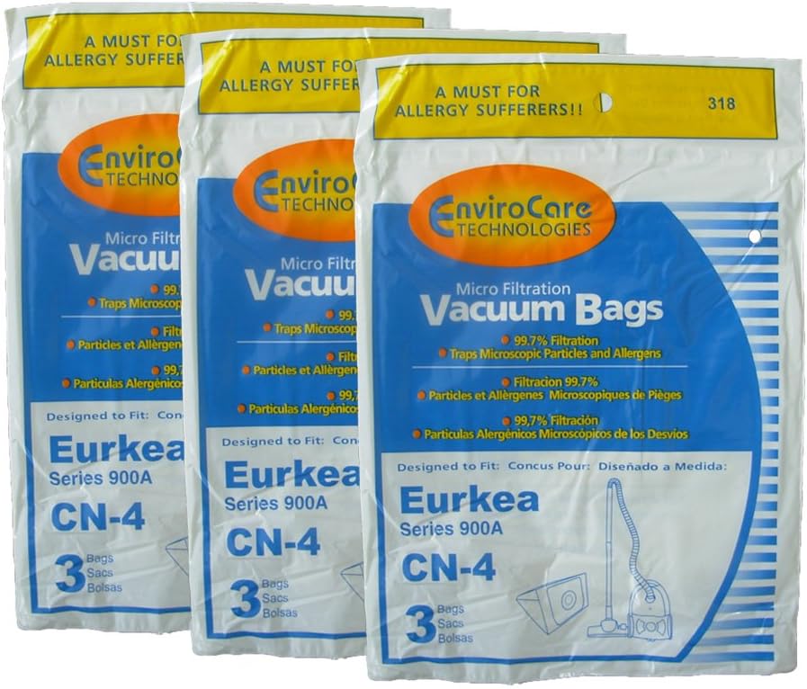 12 Replacement CN4 Vacuum Bag 68937 for Eureka