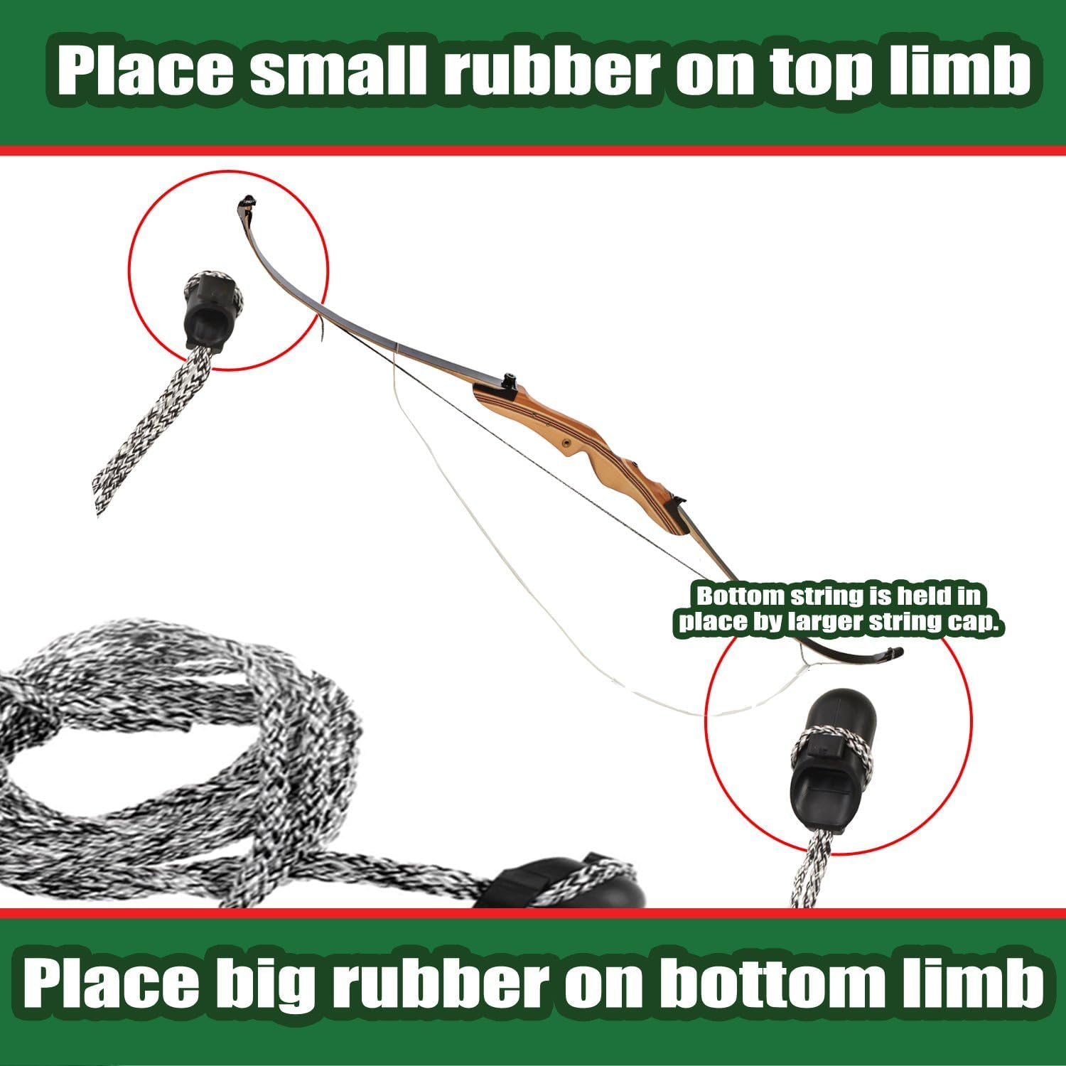Futaba Archery Bowstring Recurve Bow Stringer Tool 4
