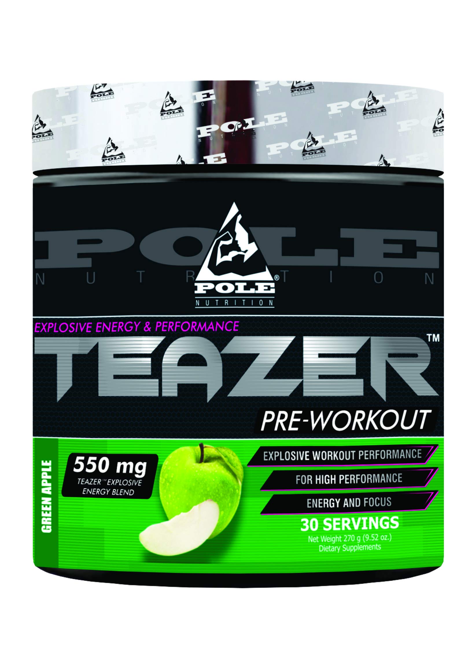 Pole NutritionTeazer Pre-workout (green apple)