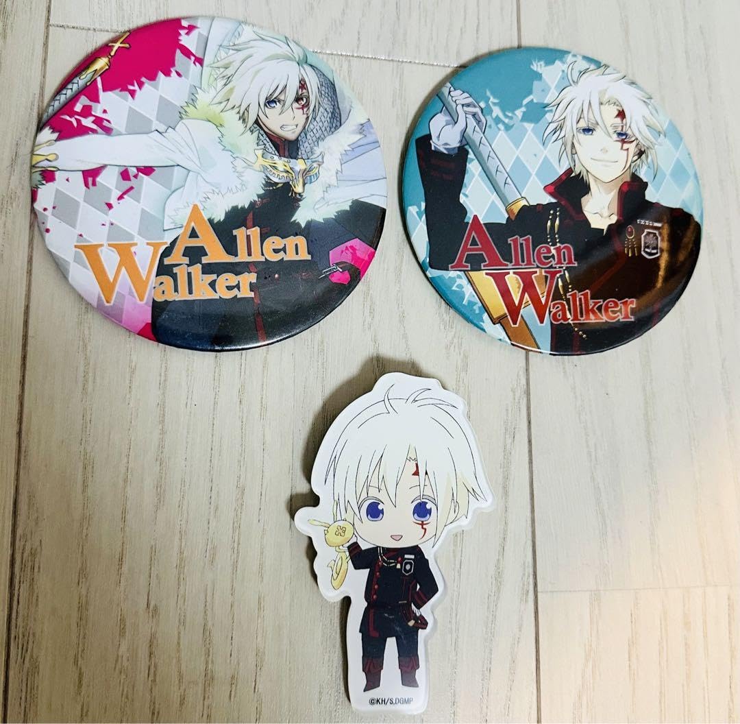 D.Gray-man 缶バッジ cat ver. アレン・ウォーカー　8個セット D.Gray-man 缶バッジ cat ver. アレン・ウォーカー 8個