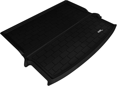 3D MAXpider Forro de carga de ajuste personalizado (negro) compatible con Jeep Cherokee 2014-2023 - Forro de carga