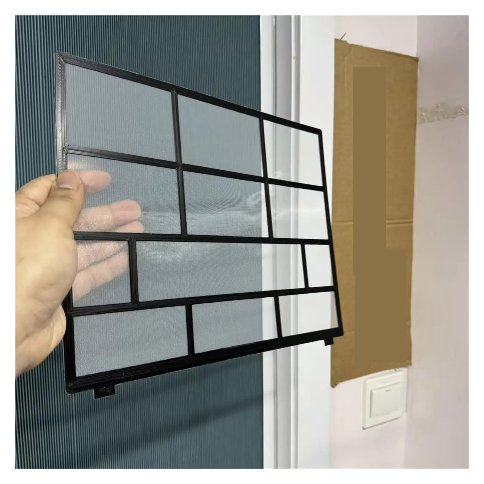 Compatible con Carrier, Filtro De Aire Acondicionado | Filtro De Aire Acondicionado De 32x25 Cm, Piezas De Pantalla De Aire Acondicionado Tipo Derramado