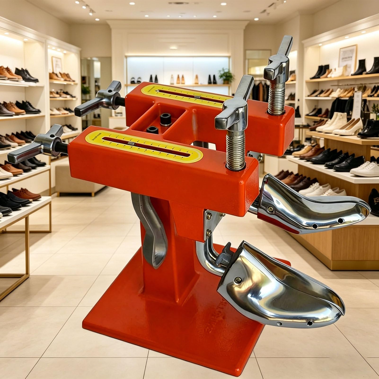 Manueller Schuhdehner, 2-Wege-Verbreiter, verstellbare Länge/Breite, leicht, Komfort und Formbeständigkeit für Schuhreparatur