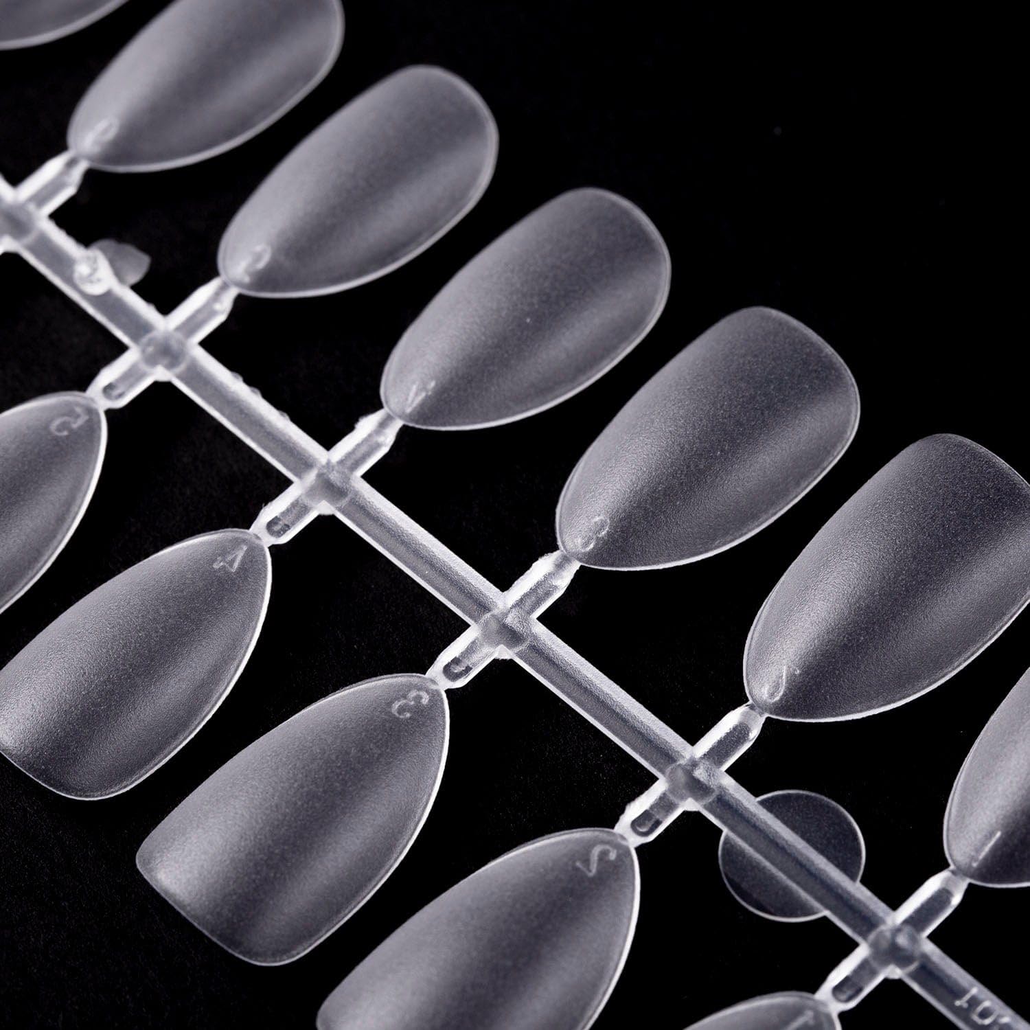 Maniology Full Cover Nail Tips for Extension (15 sizes, 300 pcs), Press On Nails (Short Almond)