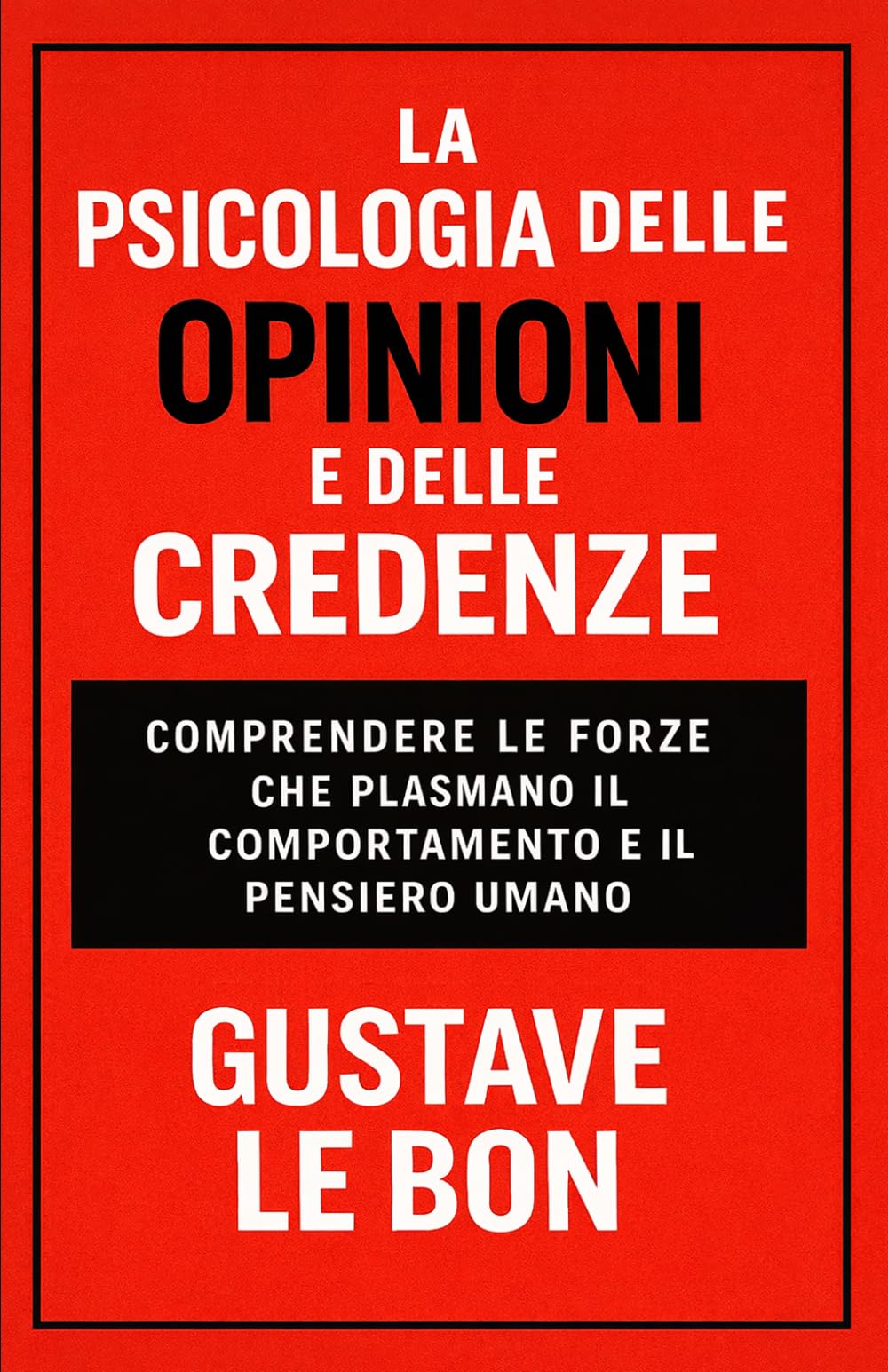 La Psicologia delle Opinioni e delle Credenze: comprendere le forze che plasmano il comportamento e il pensiero umano (Forze Psicologiche nella Storia)