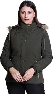 Brazo Experience style and comfort Women's Full Sleeve Quilted Hooded Neck Jacket - A perfect blend of fashion and cozines... Price In India