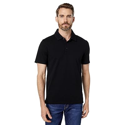 Vince Garment Dye Short Sleeve Polo Men