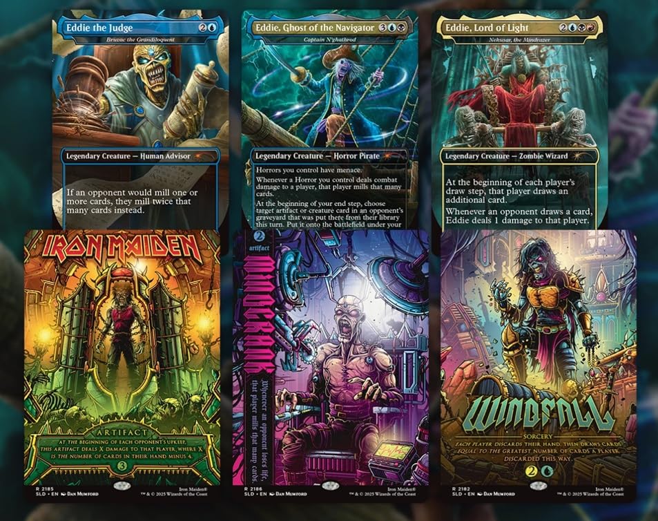 Amazon.com: MTG Secret Lair: Secret Lair x Iron Maiden: Eddie